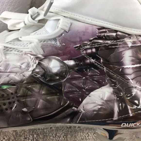 Adidas Adizero 5-Star 5.0 UNCAGED Football Cleats Knight ART. AQ7825 SIZE 16,NEW - Picture 12 of 16